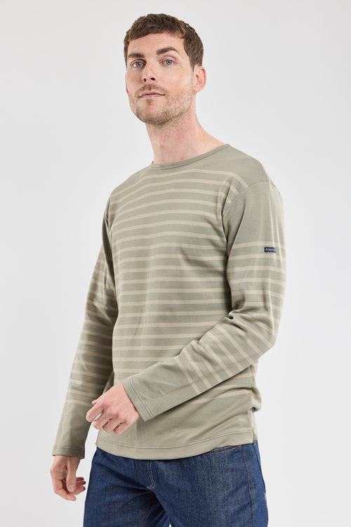 Matrosenshirt mit langen Ärmeln – dicke Baumwolle - Armor-lux - 1