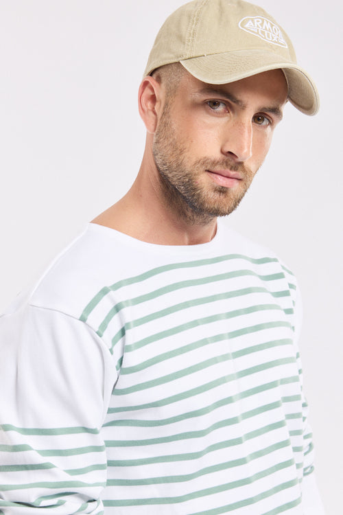 Long-sleeved Breton striped shirt - thick cotton - Armor-lux - 4