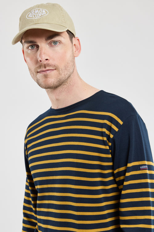 Long-sleeved Breton striped shirt - thick cotton - Armor-lux - 2