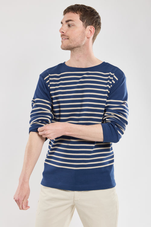 Matrosenshirt mit langen Ärmeln – dicke Baumwolle - Armor-lux - 1