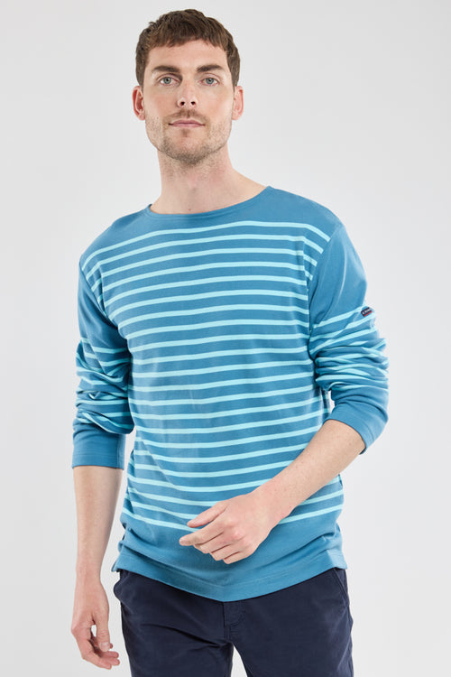 Long-sleeved Breton striped shirt - thick cotton - Armor-lux - 4