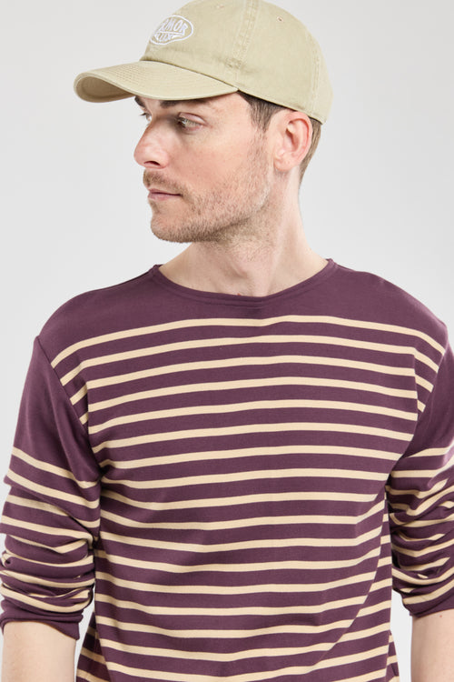 Long-sleeved Breton striped shirt - thick cotton - Armor-lux - 2