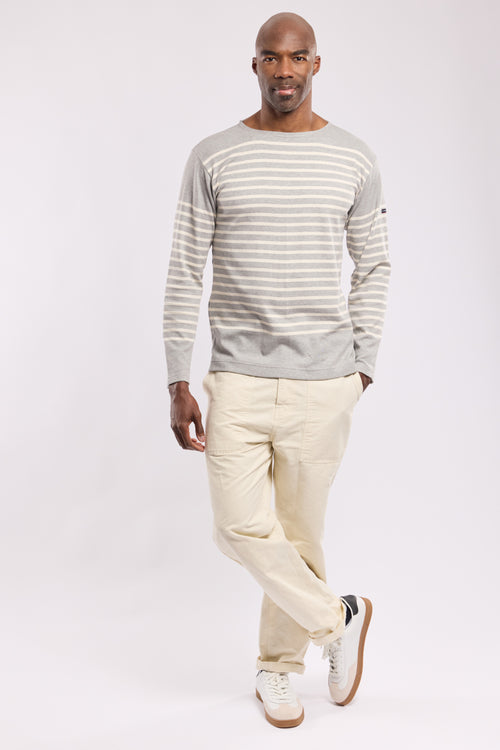 Breton striped shirt - heavy cotton - Armor-lux - 1