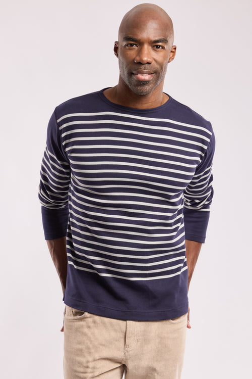 Breton striped shirt - heavy cotton - Armor-lux - 1