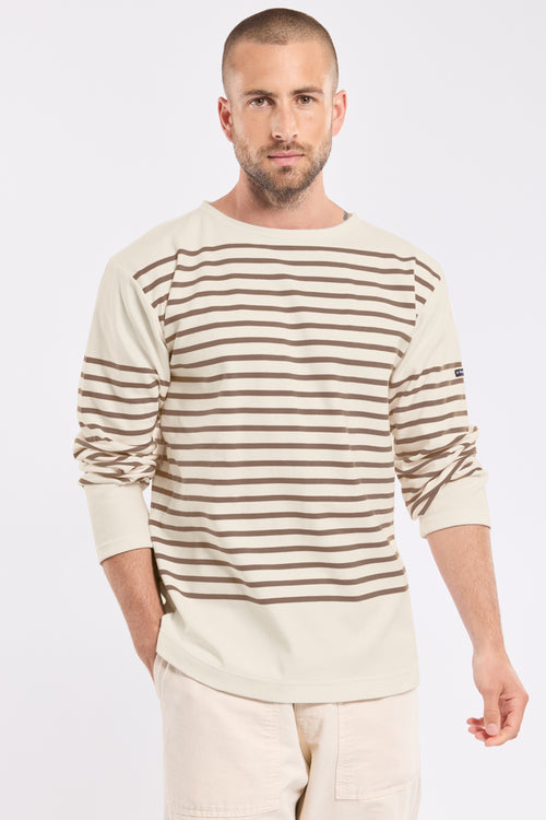 Long sleeve Breton shirt - heavy cotton - Armor-lux - 1