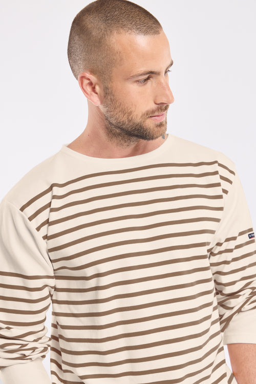 Long sleeve Breton shirt - heavy cotton - Armor-lux - 2
