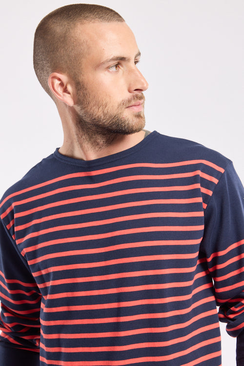 Long-sleeved Breton striped shirt - thick cotton - Armor-lux - 3
