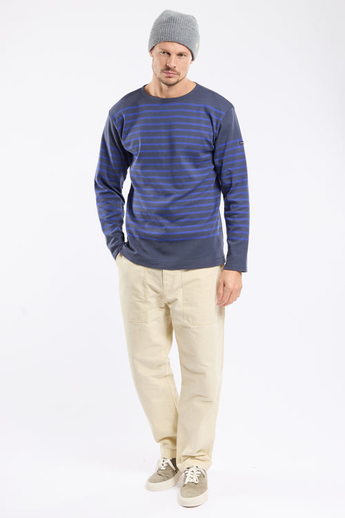 Long-sleeved Breton striped shirt - thick cotton - Armor-lux - 3