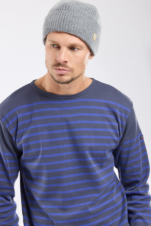 Long-sleeved Breton striped shirt - thick cotton - Armor-lux - 2