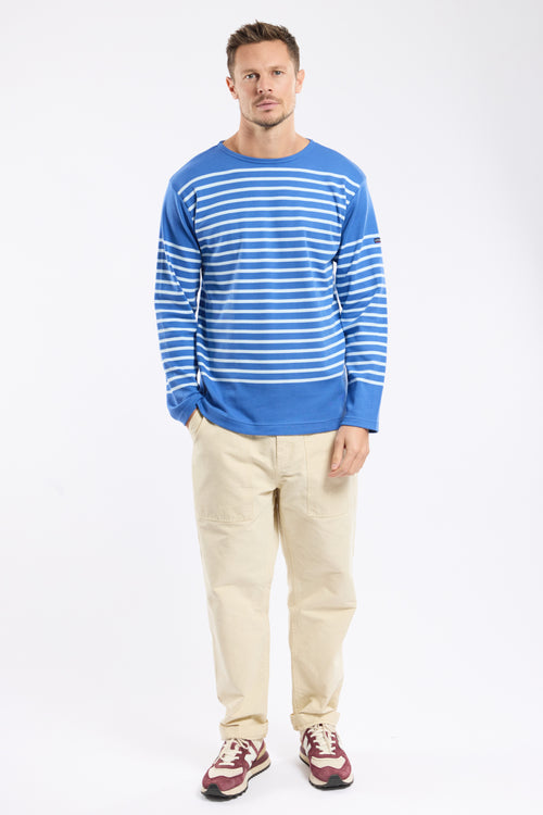 Long-sleeved Breton striped shirt - thick cotton - Armor-lux - 3