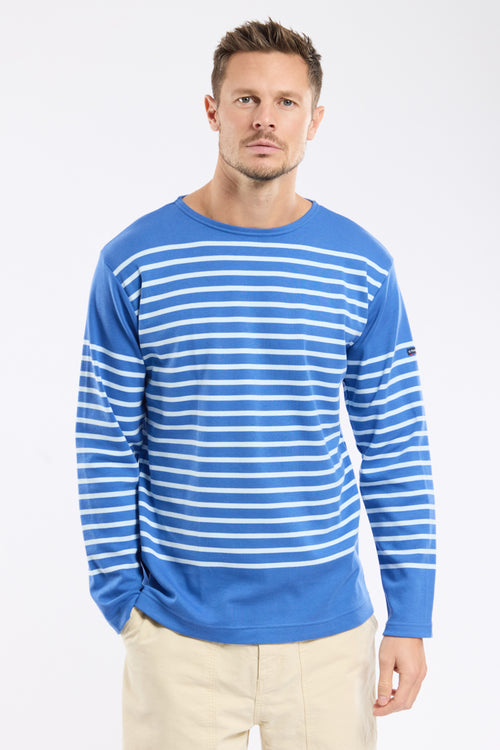 Long-sleeved Breton striped shirt - thick cotton - Armor-lux - 1