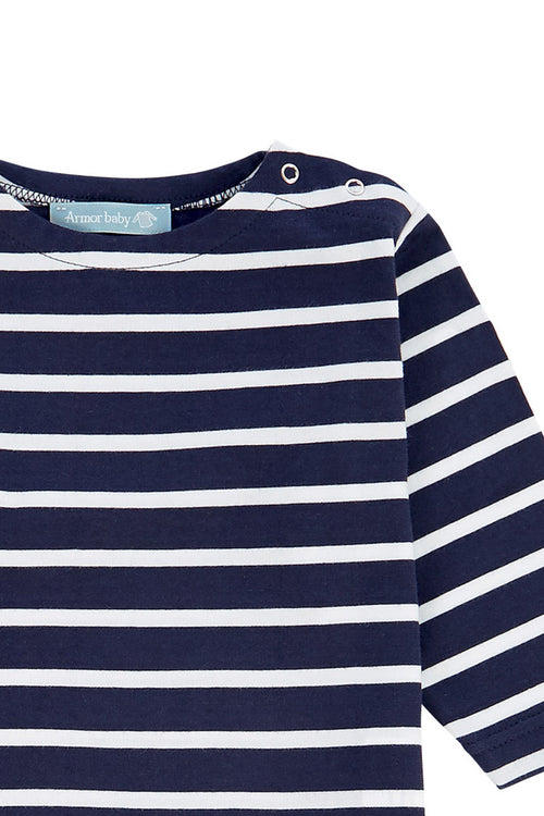 Baby Shirt im Marine-Stil „Beg-Meil - aus leichter Baumwolle - Armor-lux - 2