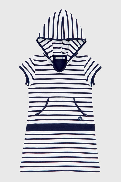 Kinder Kleid „Balancelle - aus dicker Baumwolle - Armor-lux - 1