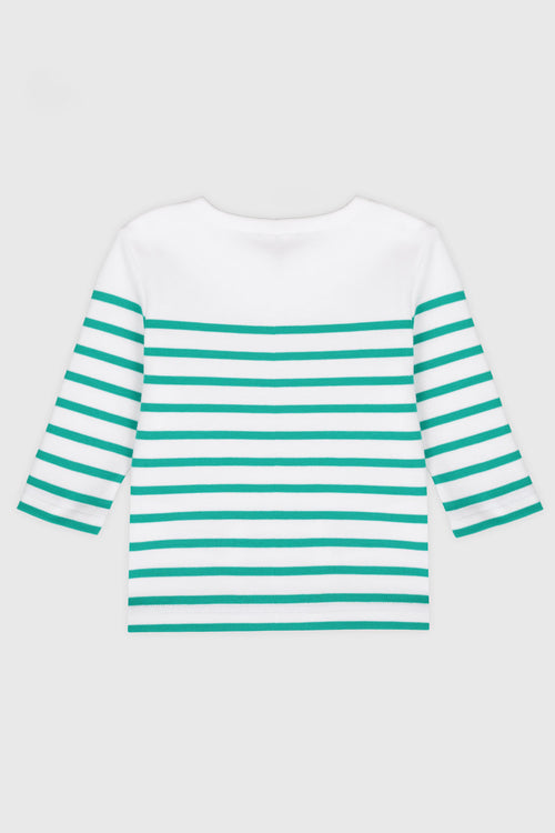 Baby Breton striped shirt My first Breton shirt - thick cotton - Armor-lux - 2