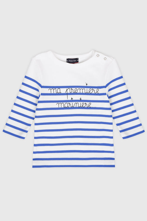 Marinière Baby  Ma 1ère marinière - coton épais - Armor-lux - 1