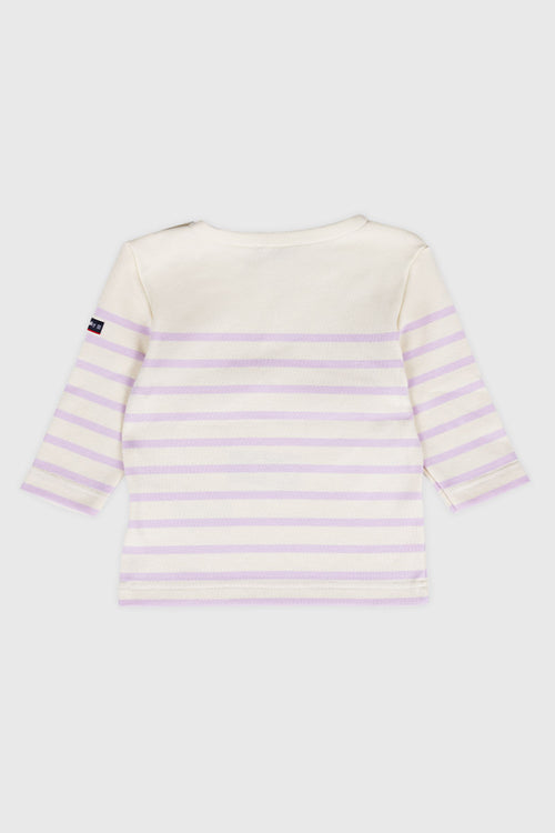 Baby striped Breton shirt - cotton - Armor-lux - 2