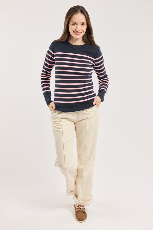 Pull marin rayé - coton - Armor-lux - 3