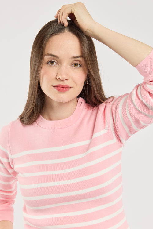 Pull marin rayé - coton - Armor-lux - 2