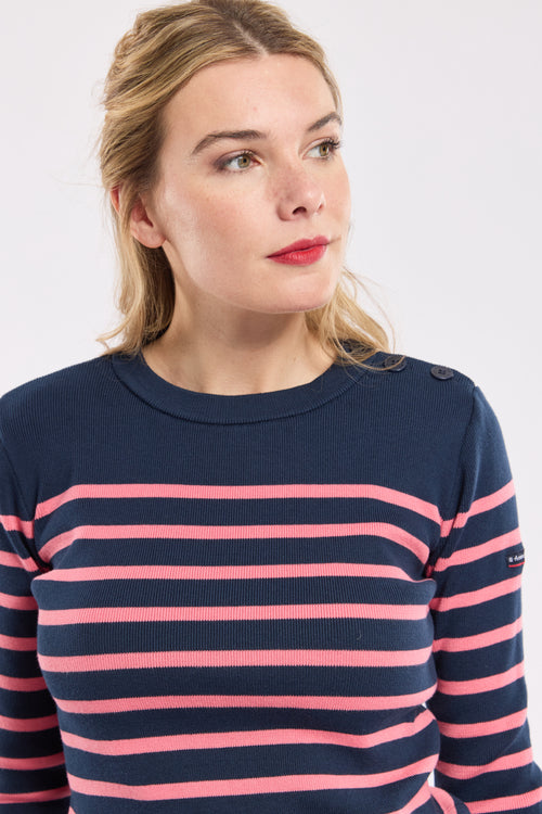 Nautical striped jumper — cotton - Armor-lux - 4