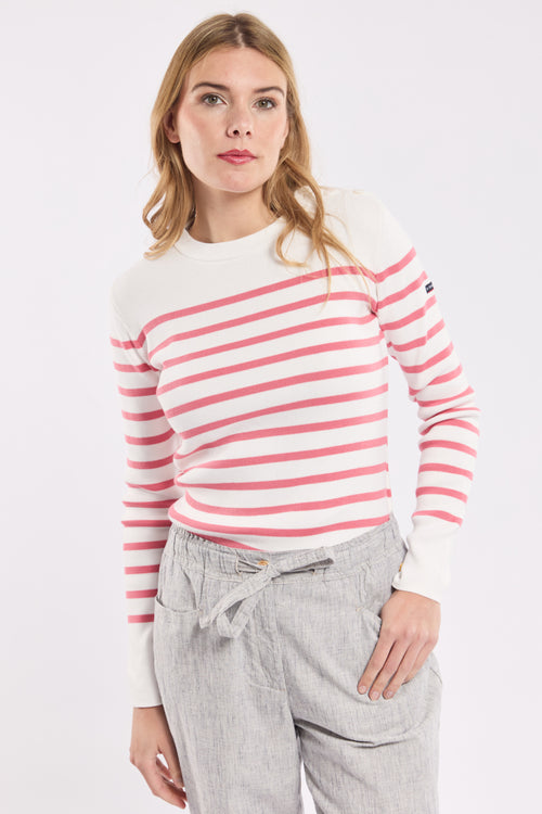 Pull marin rayé - coton - Armor-lux - 1
