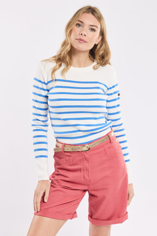 Nautical striped jumper — cotton - Armor-lux - 2