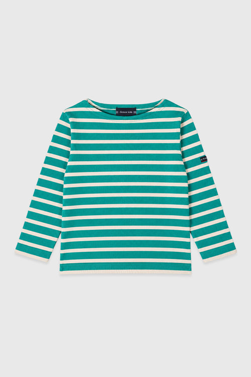 Marinière enfant en coton interlock - Armor-lux - 1