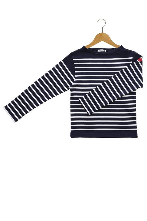 „Amiral“ Shirt im Marine-Stil  kids - Armor-lux - 1