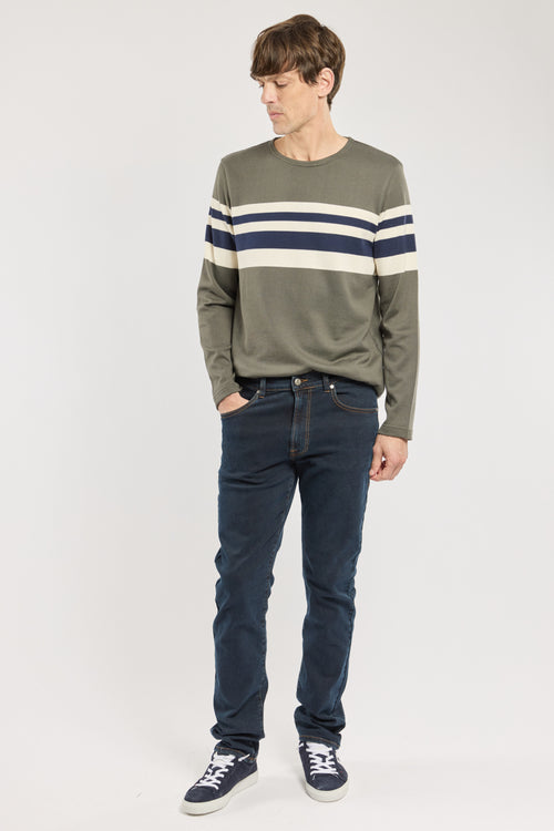 Regular-fit Lougre jeans - cotton - Armor-lux - 1
