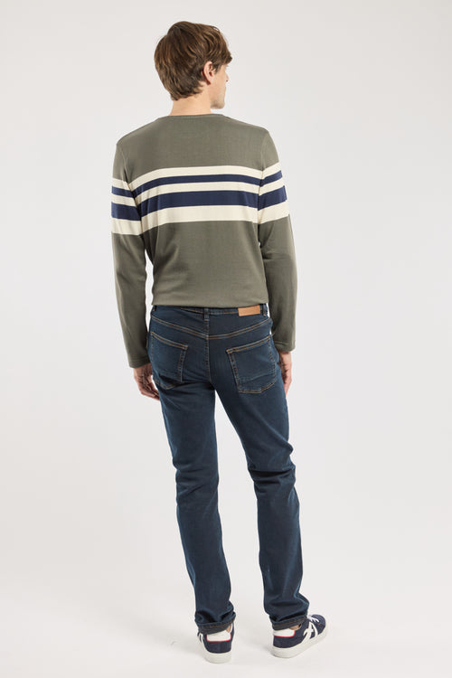 Regular-fit Lougre jeans - cotton - Armor-lux - 3