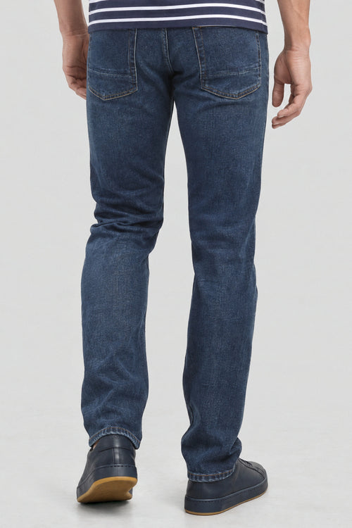 Jean Lougre coupe regular - coton - Armor-lux - 4