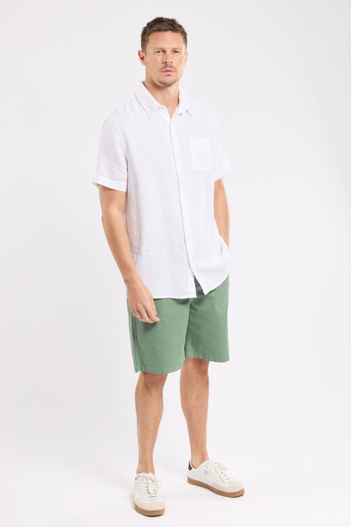 Short-sleeved shirt - linen - Armor-lux - 5