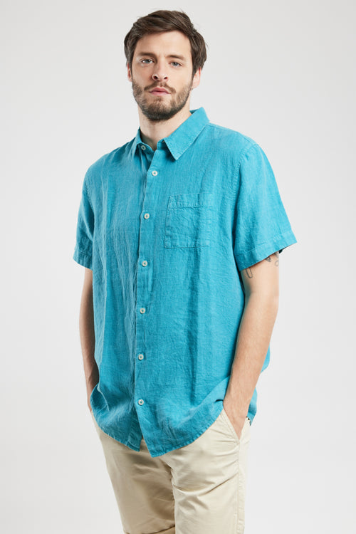 Kurzärmeliges Hemd – Leinen - Armor-lux - 2