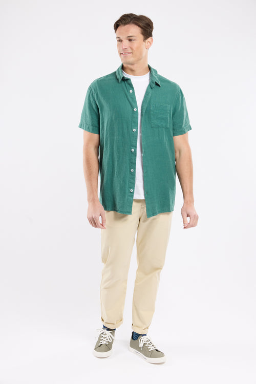 Chemise manches courtes - lin - Armor-lux - 3