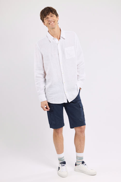 Chemise coupe confort - lin - Armor-lux - 3