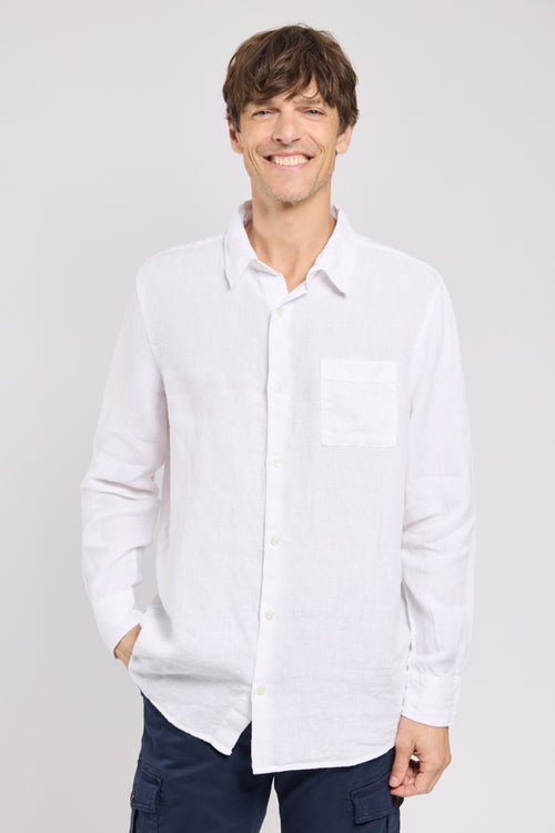 Chemise coupe confort - lin - Armor-lux - 1