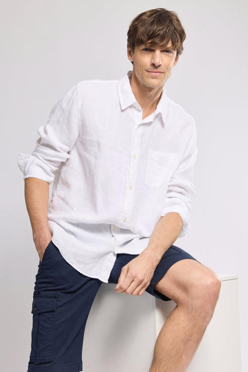 Chemise coupe confort - lin - Armor-lux - 1