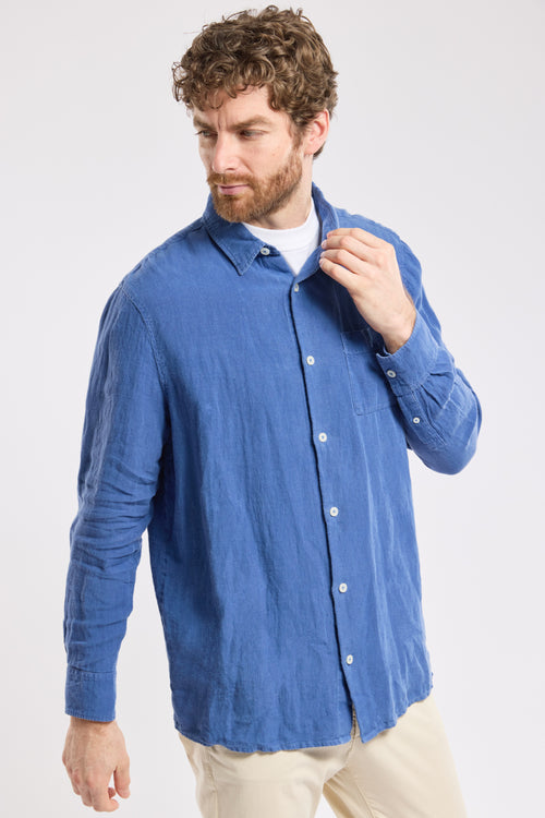 Chemise coupe confort - lin - Armor-lux - 1
