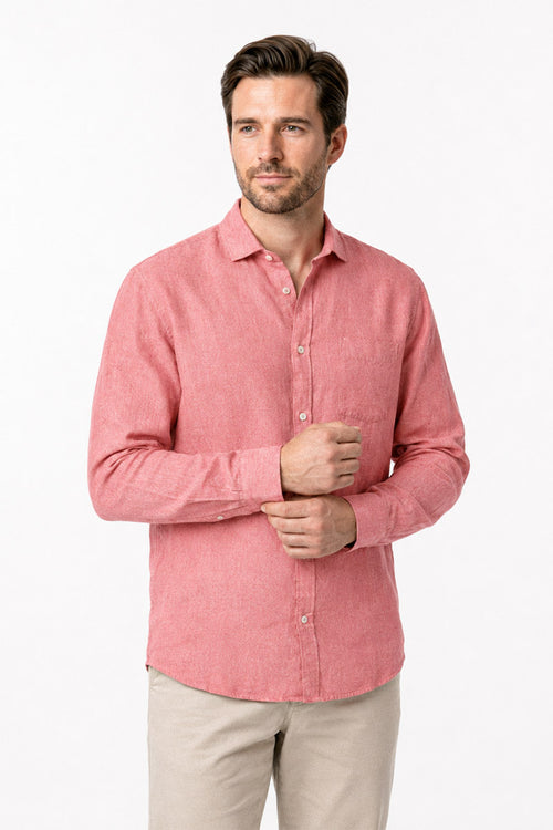 Chemise coupe confort - lin - Armor-lux - 3