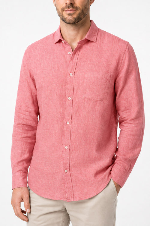 Chemise coupe confort - lin - Armor-lux - 6