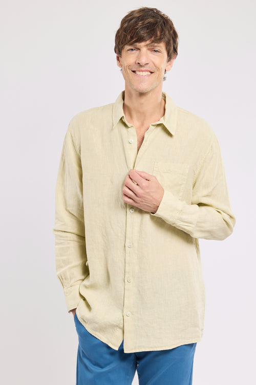 Chemise coupe confort - lin - Armor-lux - 1