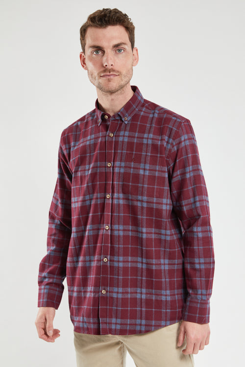 Chemise à carreaux - coton - Armor-lux - 1