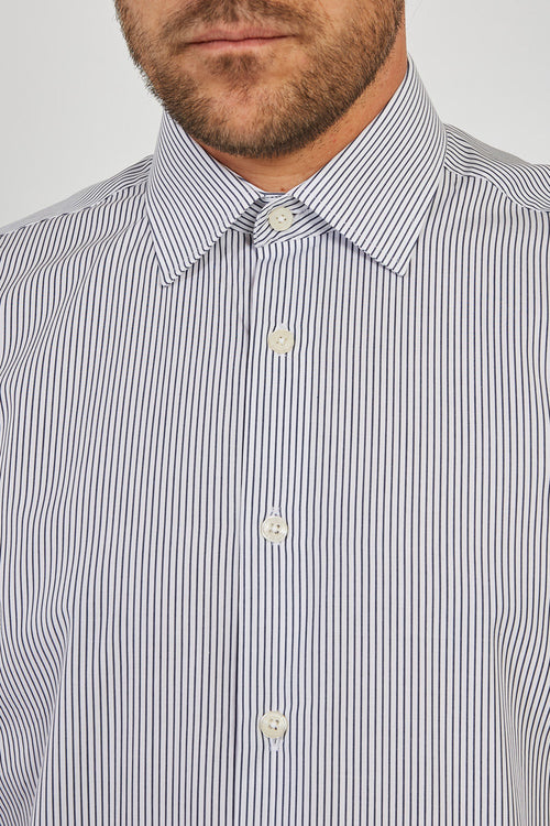 Chemise rayée en coton - coupe droite - Armor-lux - 2