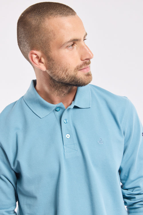 Poloshirt mit langen Ärmeln – Baumwoll-Pikee - Armor-lux - 4