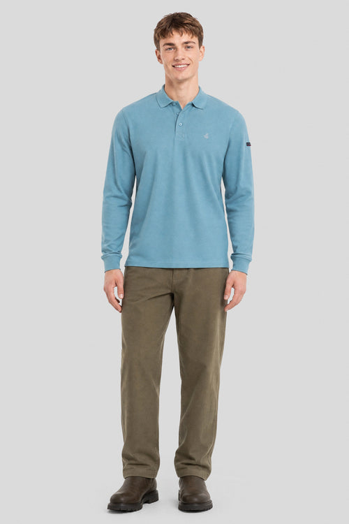 Polo manches longues - coton piqué - Armor-lux - 3