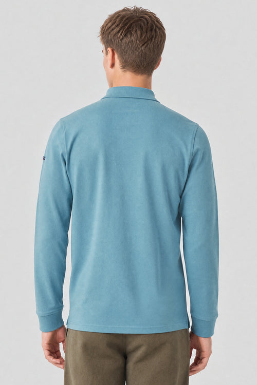 Polo manches longues - coton piqué - Armor-lux - 4