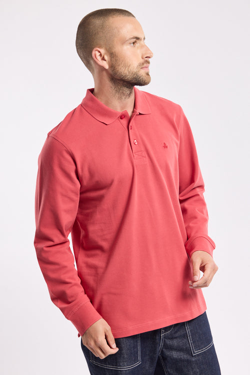 Poloshirt mit langen Ärmeln – Baumwoll-Pikee - Armor-lux - 3
