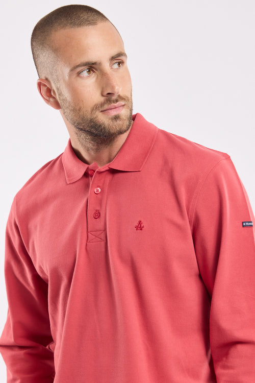 Poloshirt mit langen Ärmeln – Baumwoll-Pikee - Armor-lux - 4