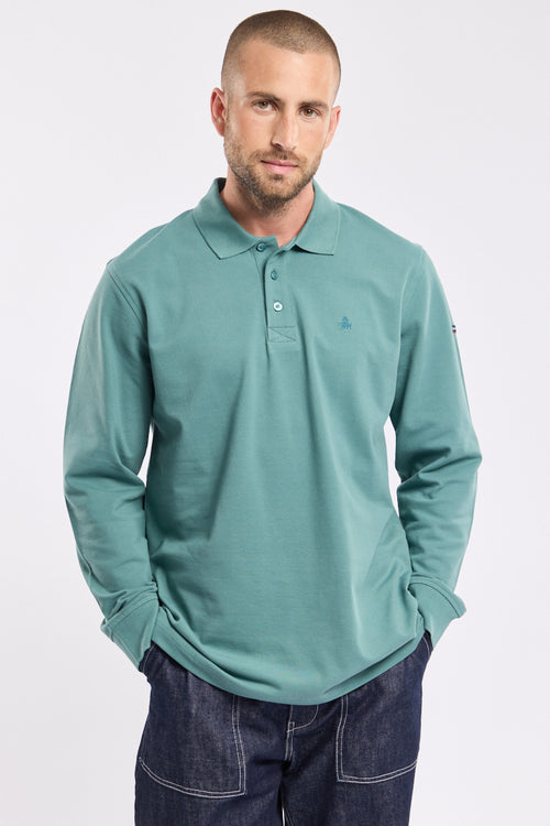 Poloshirt mit langen Ärmeln – Baumwoll-Pikee - Armor-lux - 2