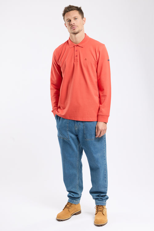 Polo manches longues - coton piqué - Armor-lux - 3