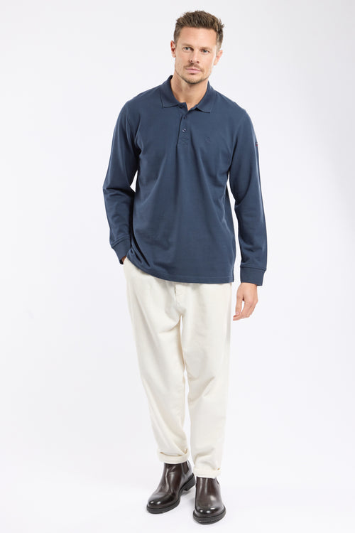 Polo manches longues - coton piqué - Armor-lux - 3